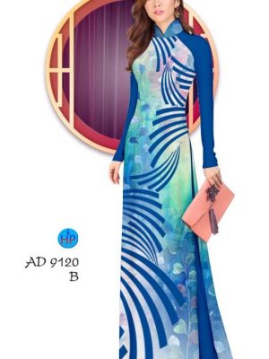 Vải áo dài Lập thể và lá mới ra AD 9120 27 1580980467 790 Vai ao dai Lap the va la moi ra AD