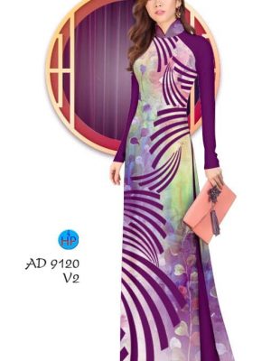 Vải áo dài Lập thể và lá mới ra AD 9120 35 1580980467 942 Vai ao dai Lap the va la moi ra AD