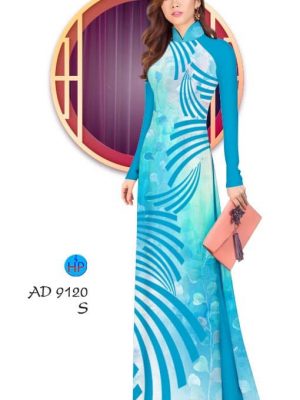 Vải áo dài Lập thể và lá mới ra AD 9120 28 1580980467 959 Vai ao dai Lap the va la moi ra AD