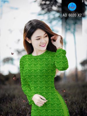 1581064619 612 Vai ao dai La nhi thiet ke 2020 AD 6020