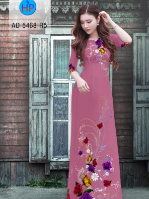 1581064816 22 Vai ao dai Hoa hong thiet ke 2020 AD 5468