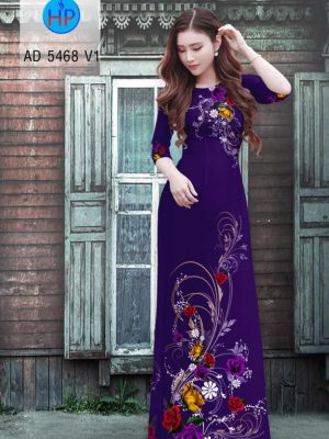 1581064816 568 Vai ao dai Hoa hong thiet ke 2020 AD 5468