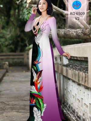 Vải áo dài Hoa Thiên Điểu kiểu mới AD 6509 30 1581064957 185 Vai ao dai Hoa Thien Dieu kieu moi AD 6509