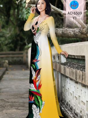 Vải áo dài Hoa Thiên Điểu kiểu mới AD 6509 29 1581064957 28 Vai ao dai Hoa Thien Dieu kieu moi AD 6509