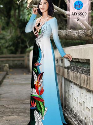 Vải áo dài Hoa Thiên Điểu kiểu mới AD 6509 35 1581064958 36 Vai ao dai Hoa Thien Dieu kieu moi AD 6509