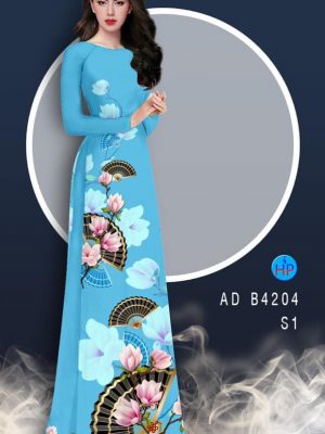 Vải áo dài hoa Đào thiết kế 2020 AD B4204 30 1581065262 704 Vai ao dai hoa Dao thiet ke 2020 AD B4204