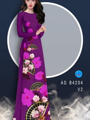 Vải áo dài hoa Đào thiết kế 2020 AD B4204 37 1581065263 341 Vai ao dai hoa Dao thiet ke 2020 AD B4204