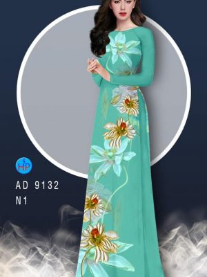 Vải áo dài Sen sang chảnh thiết kế 2020 AD 9132 23 1581134092 584 Vai ao dai Sen sang chanh AD