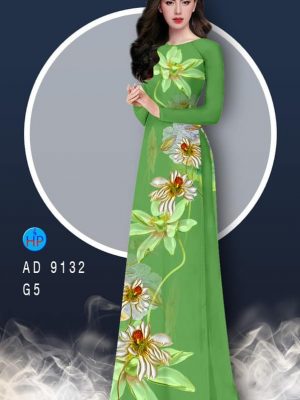 Vải áo dài Sen sang chảnh thiết kế 2020 AD 9132 25 1581324641 416 Vai ao dai Sen sang chanh thiet ke 2020 AD