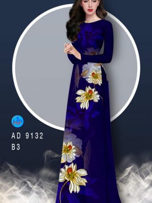 Vải áo dài Sen sang chảnh thiết kế 2020 AD 9132 29 1581324641 444 Vai ao dai Sen sang chanh thiet ke 2020 AD