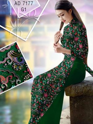 Vải áo dài Hoa văn mới ra AD 7177 22 1581325135 924 Vai ao dai Hoa van moi ra AD 7177