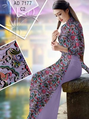 Vải áo dài Hoa văn mới ra AD 7177 35 1581325136 699 Vai ao dai Hoa van moi ra AD 7177