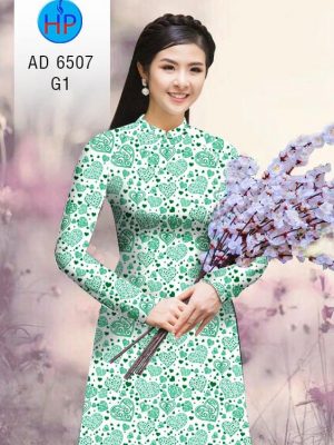 Vải áo dài Tim 14/2 thiết kế 2020 AD 6507 23 1581325326 311 Vai ao dai Tim 142 thiet ke 2020 AD 6507