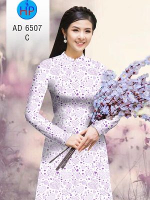 Vải áo dài Tim 14/2 thiết kế 2020 AD 6507 25 1581325327 676 Vai ao dai Tim 142 thiet ke 2020 AD 6507