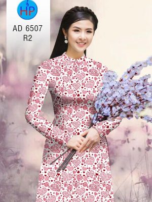 Vải áo dài Tim 14/2 thiết kế 2020 AD 6507 30 1581325327 752 Vai ao dai Tim 142 thiet ke 2020 AD 6507