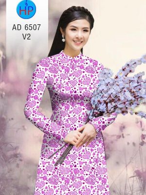 Vải áo dài Tim 14/2 thiết kế 2020 AD 6507 37 1581325328 653 Vai ao dai Tim 142 thiet ke 2020 AD 6507