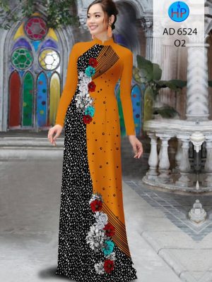 1581325545 810 Vai ao dai Hoa in 3D kieu moi AD 6524