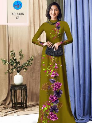 Vải áo dài Hoa in 3D mới ra AD 6486 23 1581326075 230 Vai ao dai Hoa in 3D moi ra AD 6486