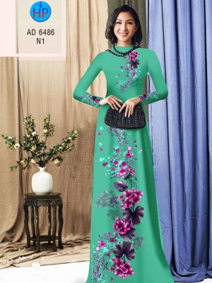 Vải áo dài Hoa in 3D mới ra AD 6486 27 1581326075 412 Vai ao dai Hoa in 3D moi ra AD 6486