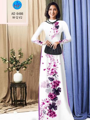 Vải áo dài Hoa in 3D mới ra AD 6486 24 1581326075 429 Vai ao dai Hoa in 3D moi ra AD 6486