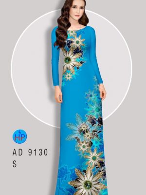 Vải áo dài Hoa in 3D mới ra AD 9130 25 1581326454 601 Vai ao dai Hoa in 3D moi ra AD 9130