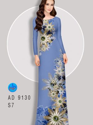 Vải áo dài Hoa in 3D mới ra AD 9130 27 1581326454 889 Vai ao dai Hoa in 3D moi ra AD 9130