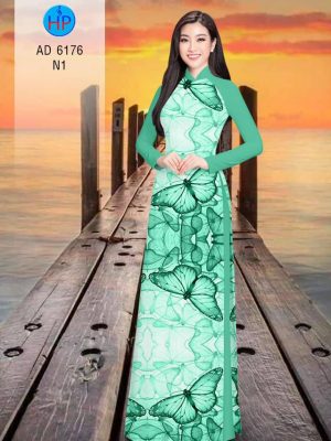 Vải áo dài Bướm kiểu mới AD 6176 25 1581326733 381 Vai ao dai Buom kieu moi AD 6176