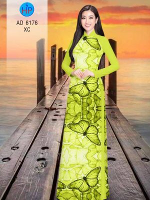 Vải áo dài Bướm kiểu mới AD 6176 23 1581326733 72 Vai ao dai Buom kieu moi AD 6176