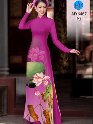 Vải áo dài hoa Sen thiết kế 2020 AD 6467 27 1581327074 83 Vai ao dai hoa Sen thiet ke 2020 AD 6467