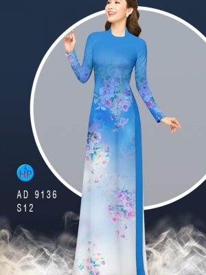 Vải áo dài Hoa hồng dịu dàng thiết kế 2020 AD 9136 31 1581327793 593 Vai ao dai Hoa hong diu dang thiet ke 2020