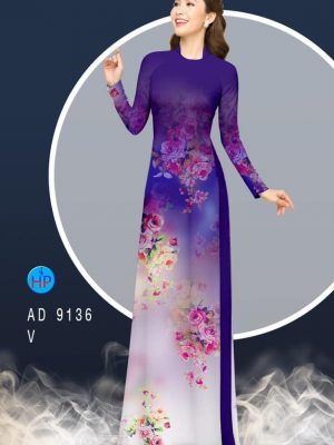 Vải áo dài Hoa hồng dịu dàng thiết kế 2020 AD 9136 30 1581327793 713 Vai ao dai Hoa hong diu dang thiet ke 2020