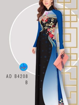 Vải áo dài Hoa in 3D kiểu mới AD B4208 36 1581327928 225 Vai ao dai Hoa in 3D kieu moi AD B4208