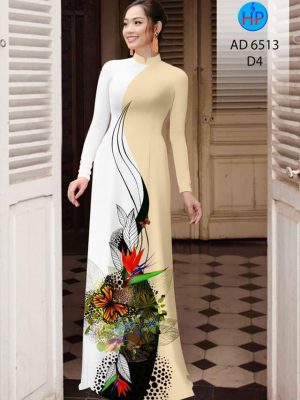 Vải áo dài Bướm và hoa Thiên Điểu mới ra AD 6513 26 1581480911 343 Vai ao dai Buom va hoa Thien Dieu moi ra
