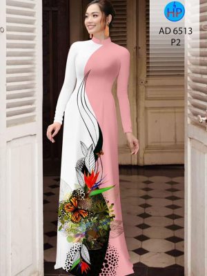Vải áo dài Bướm và hoa Thiên Điểu mới ra AD 6513 30 1581480911 482 Vai ao dai Buom va hoa Thien Dieu moi ra
