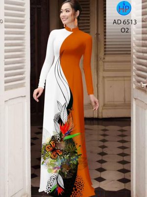 Vải áo dài Bướm và hoa Thiên Điểu mới ra AD 6513 28 1581480911 541 Vai ao dai Buom va hoa Thien Dieu moi ra