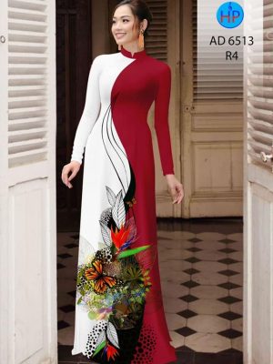 Vải áo dài Bướm và hoa Thiên Điểu mới ra AD 6513 35 1581480912 138 Vai ao dai Buom va hoa Thien Dieu moi ra