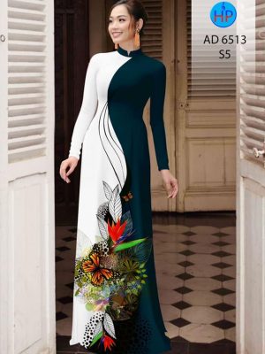 Vải áo dài Bướm và hoa Thiên Điểu mới ra AD 6513 33 1581480912 738 Vai ao dai Buom va hoa Thien Dieu moi ra