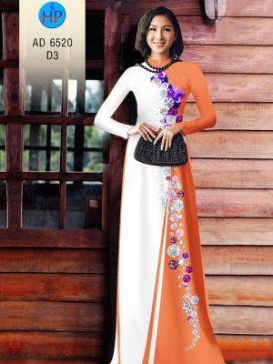 Vải áo dài hoa dây mới ra AD 6520 21 1581481404 893 Vai ao dai hoa day moi ra AD 6520