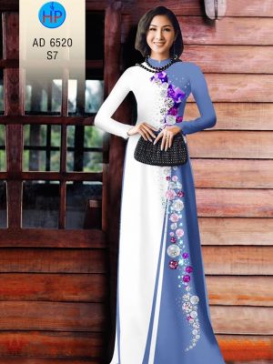 Vải áo dài hoa dây mới ra AD 6520 31 1581481405 258 Vai ao dai hoa day moi ra AD 6520