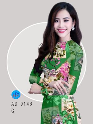 Vải áo dài hoa đều kiểu mới AD 9146 35 1581481776 214 Vai ao dai hoa deu kieu moi AD 9146