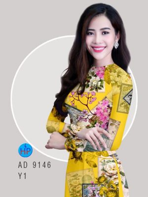 Vải áo dài hoa đều kiểu mới AD 9146 31 1581481776 862 Vai ao dai hoa deu kieu moi AD 9146