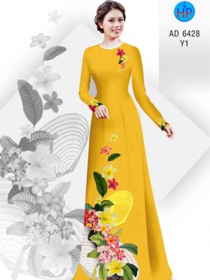 Vải áo dài Hoa Sứ và nón lá thiết kế 2020 AD 6428 22 1581481924 611 Vai ao dai Hoa Su va non la thiet ke