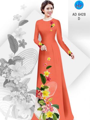 Vải áo dài Hoa Sứ và nón lá thiết kế 2020 AD 6428 21 1581481924 784 Vai ao dai Hoa Su va non la thiet ke
