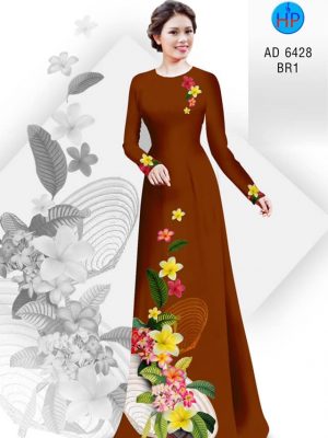 Vải áo dài Hoa Sứ và nón lá thiết kế 2020 AD 6428 23 1581481924 804 Vai ao dai Hoa Su va non la thiet ke