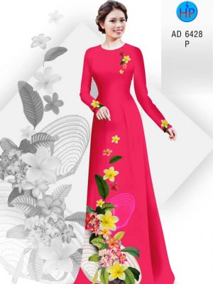 Vải áo dài Hoa Sứ và nón lá thiết kế 2020 AD 6428 36 1581481925 52 Vai ao dai Hoa Su va non la thiet ke