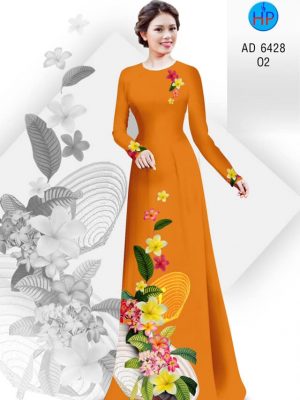 Vải áo dài Hoa Sứ và nón lá thiết kế 2020 AD 6428 37 1581481925 653 Vai ao dai Hoa Su va non la thiet ke