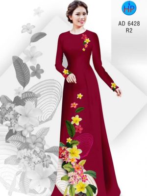 Vải áo dài Hoa Sứ và nón lá thiết kế 2020 AD 6428 34 1581481925 718 Vai ao dai Hoa Su va non la thiet ke
