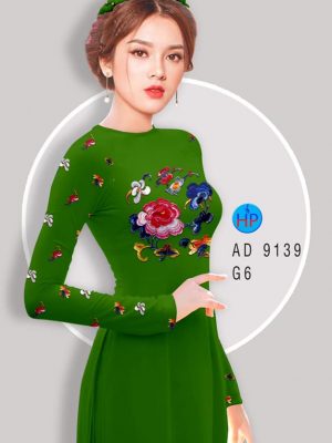 Vải áo dài Hoa giả thêu kiểu mới AD 9139 24 1581482181 570 Vai ao dai Hoa gia theu kieu moi AD 9139