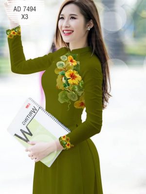 Vải áo dài Hoa in 3D kiểu mới AD 7494 34 1581482425 385 Vai ao dai Hoa in 3D kieu moi AD 7494