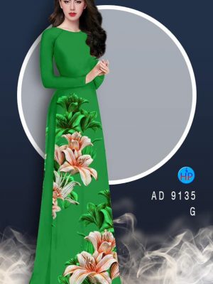 1581483437 148 Vai ao dai Hoa Lily thiet ke 2020 AD 9135